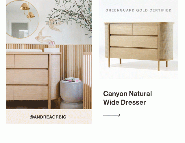 Canyon Natural Wide Dresser