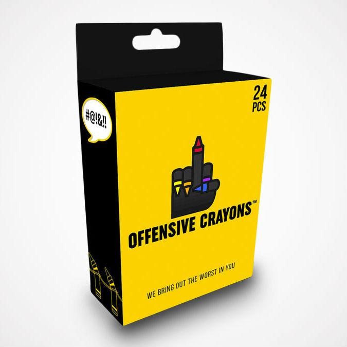 Image of Offensive Crayons 24 Pack