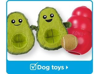 Dog toys.
