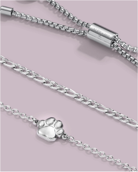 Paw Print Stranded Bracelet Set| Shop Now