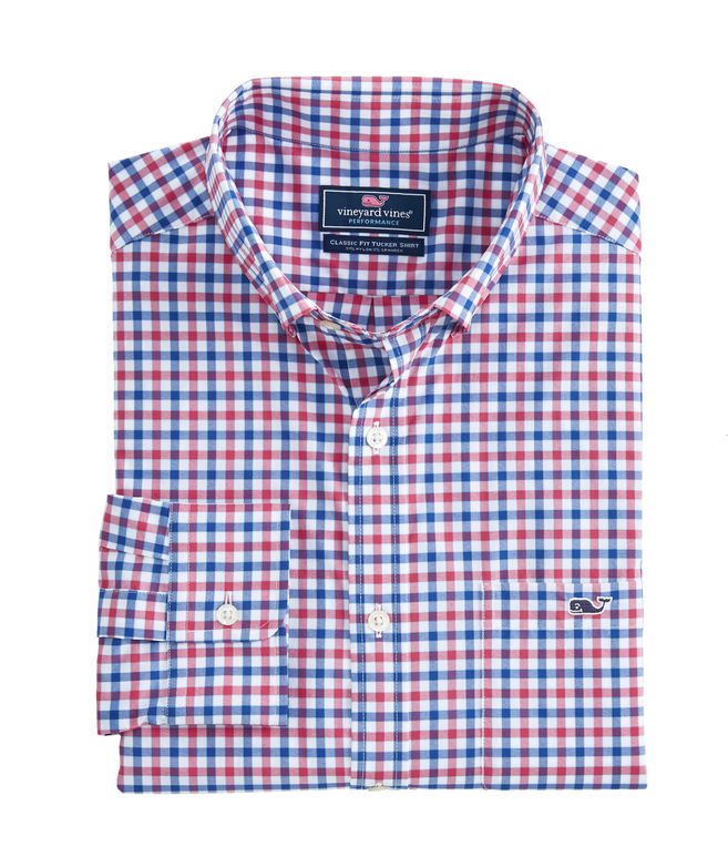 Bermuda Check Performance Classic Tucker Shirt