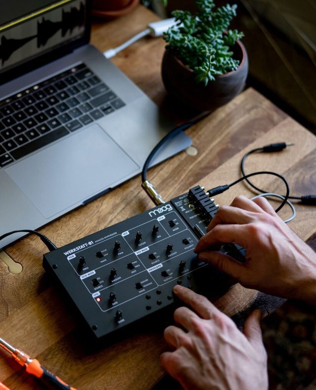 The Return Of Moog's Werkstatt-01 And CV Expander
