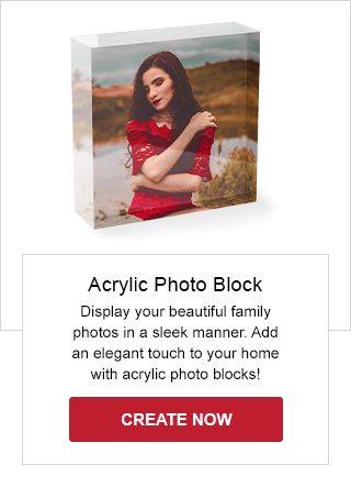 Acrylic Photo Block