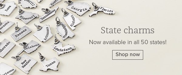 State charms - Now available in all 50 states! Shop now