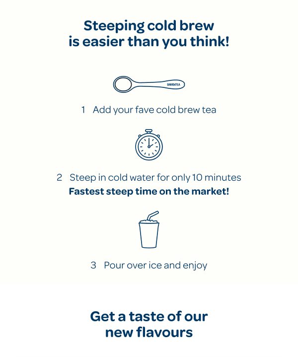 Steeping cold brew is easier than you think!