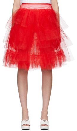 Simone Rocha - Red Tutu Skirt