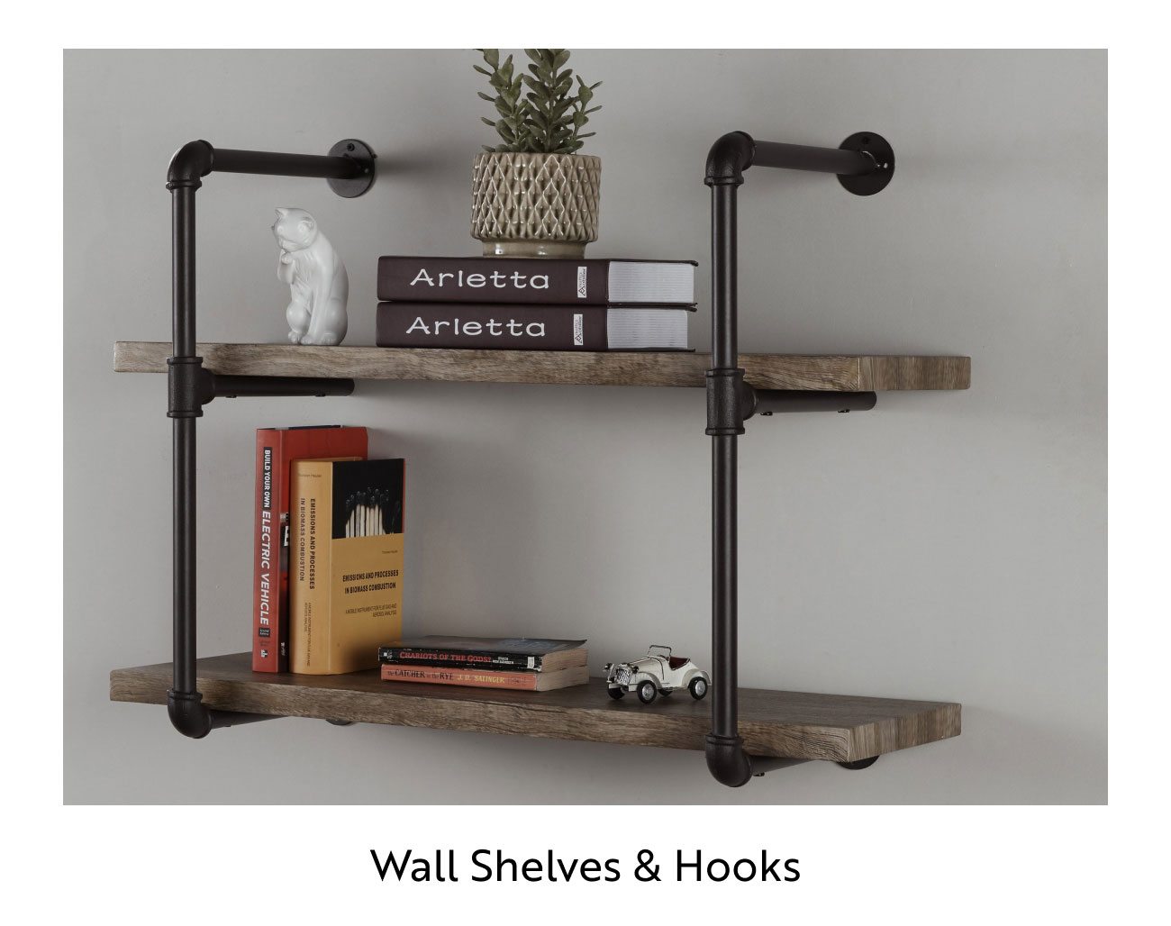 Wall Shelves & Hooks