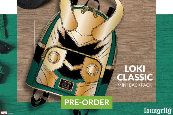 Loki Classic Mini Backpack Apparel by Loungefly