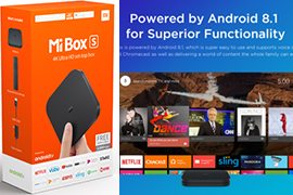 Xiaomi Mi Box S 4K HDR Smart Android 8.1 TV Media Player w/ Google Assistant Remote