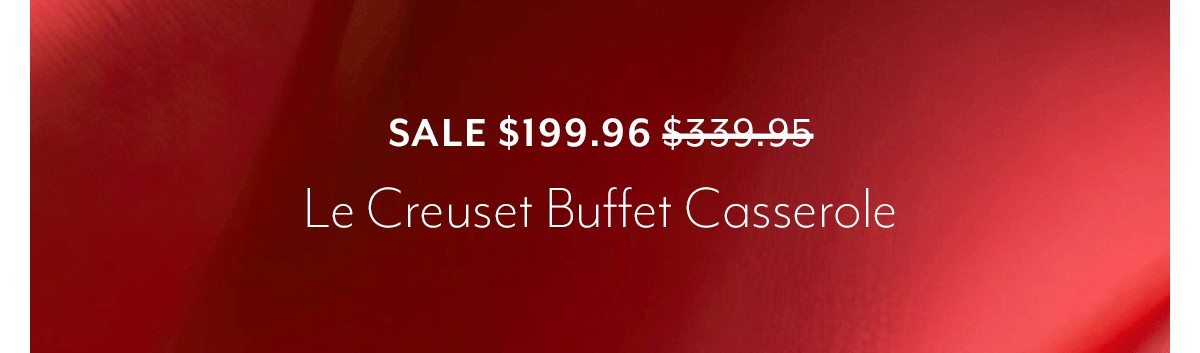 Le Crueset Buffet