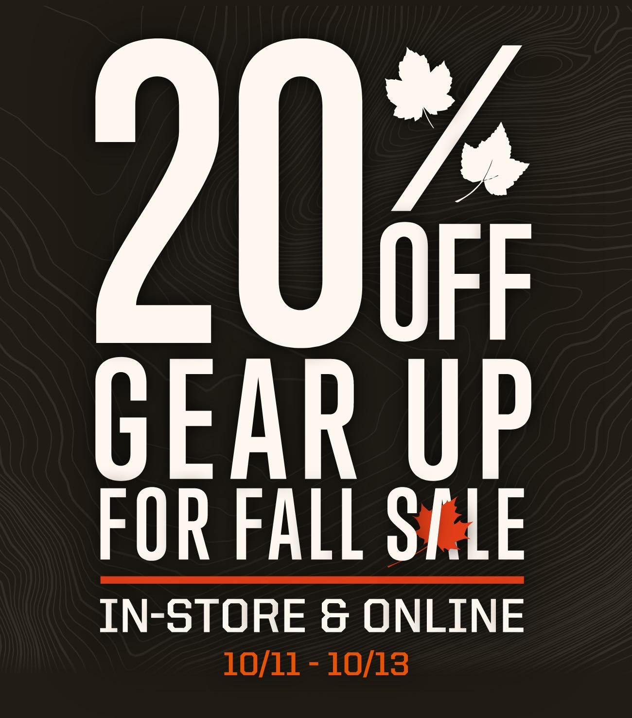 Fall Sale