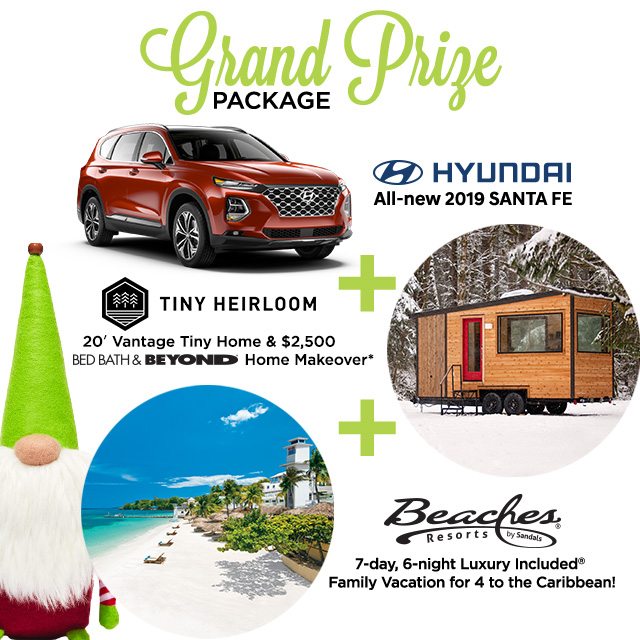 sweeps grand prize package