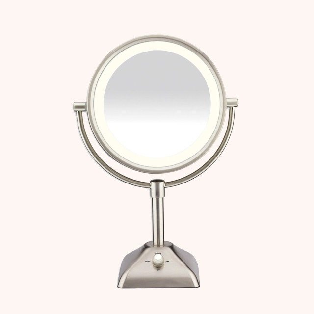 Conair® variable lighted 1x/10x mirror
