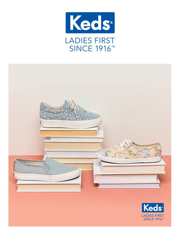 KEDS - LADIES FIRST SINCE 1916