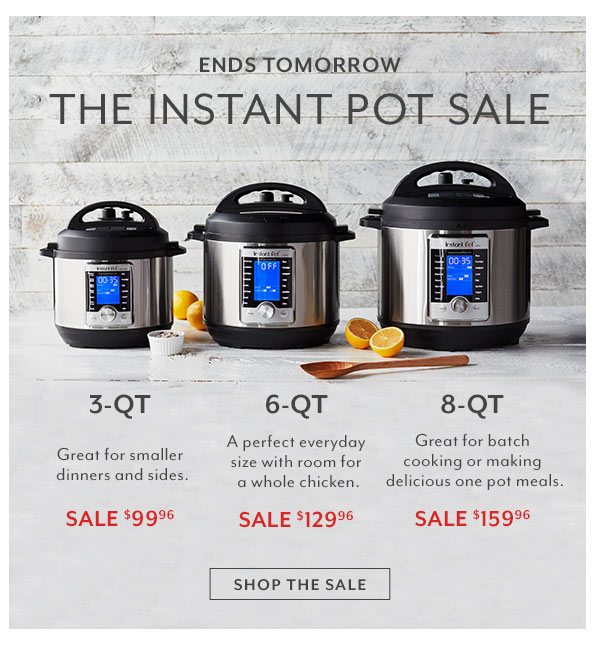 The Instant Pot Sale