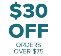 $30 off $75