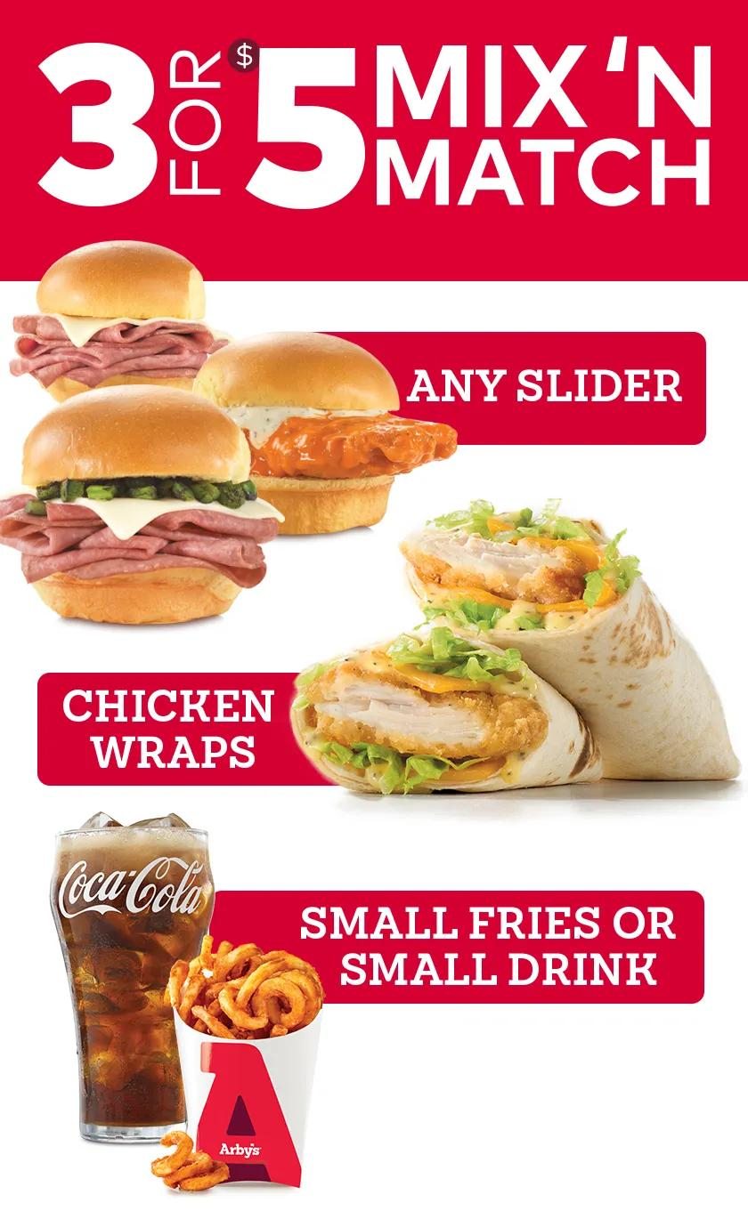 Arby's 3/$5