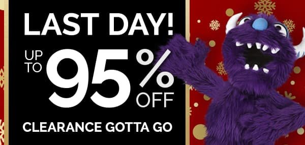 Last Day! Up to 95% Off! Clearance gotta go!