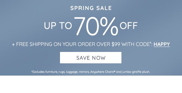 SPRING SALE