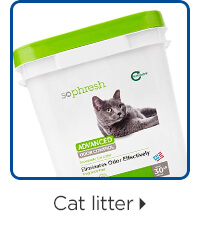 Cat litter.