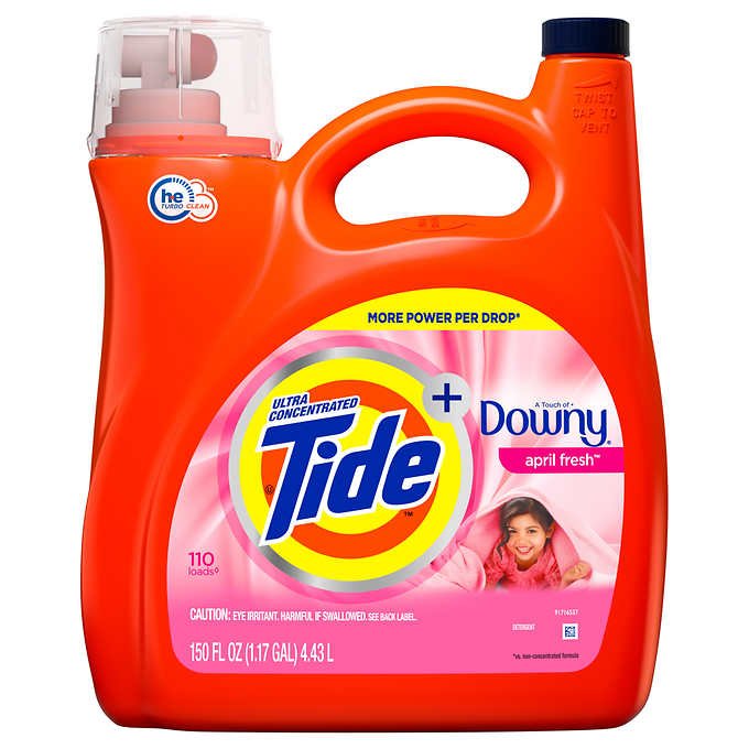 Tide Laundry Detergent with Downy