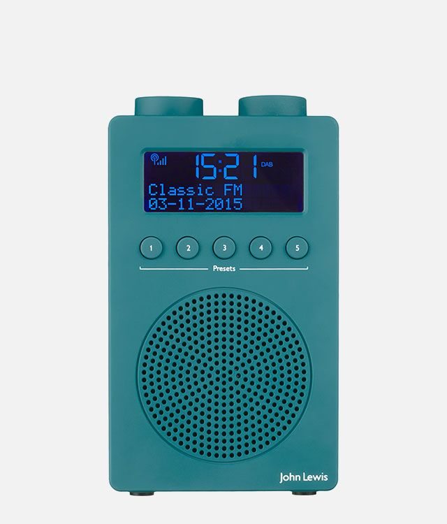 John Lewis & Partners Spectrum Solo Portable Radio