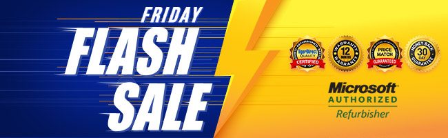 Friday Flash Sale – Super savings on Laptops and Notebooks