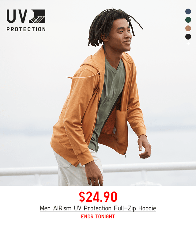 PDP3 - MEN AIRISM UV PROTECTION FULL-ZIP HOODIE