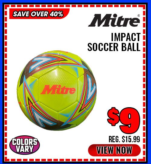 MITRE IMPACT SOCCER BALL