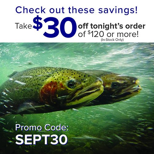 Take $30 off today's order of $160 or more
