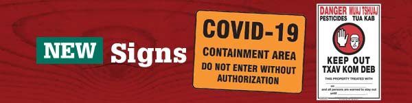 NEW Signs: COVID-19 and Pesticide Application