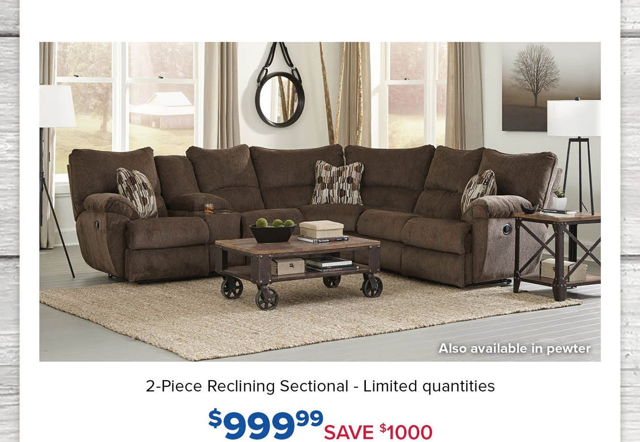 Reclining-sectional