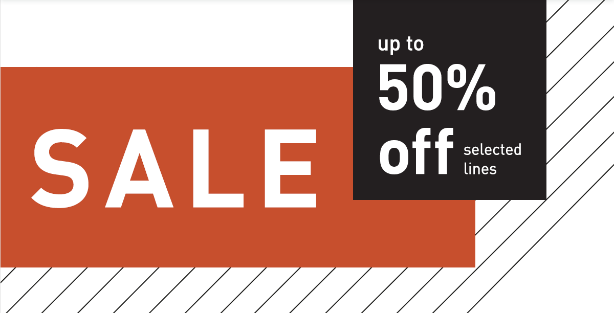 Shop up to 50% off in the sale