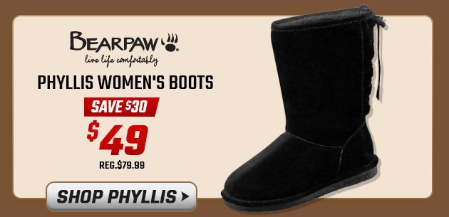 Bearpaw phyllis sale