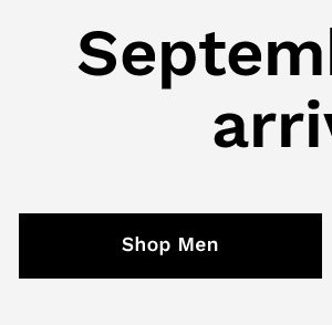 September new arrivals | Shop Men