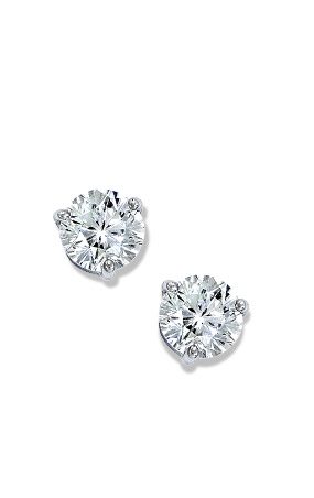 The LEO Diamond Stud Earrings
