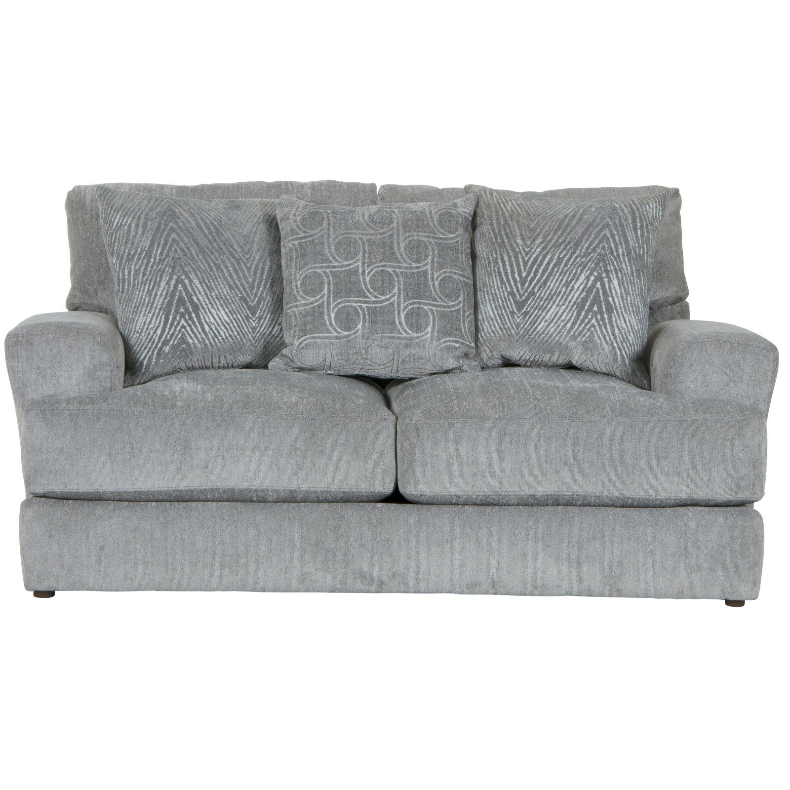 Lamar Contemporary Shark Gray Loveseat