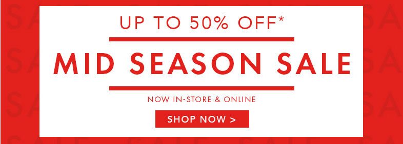 Mid-season Sale | Shop 