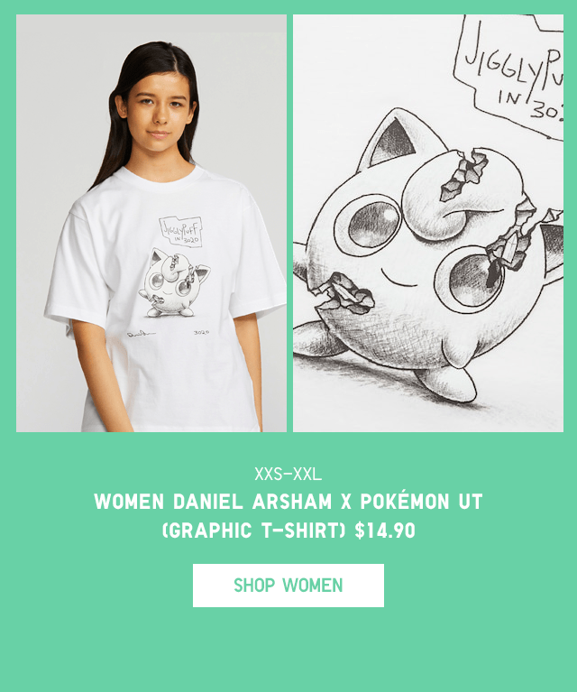 PDP2 - WOMEN DANIEL ARSHAM X POKEMON UT