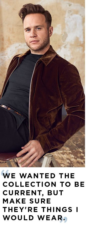 SHOP MEN: 'We wanted the collection to be current, but make sure they're things I would wear.'
