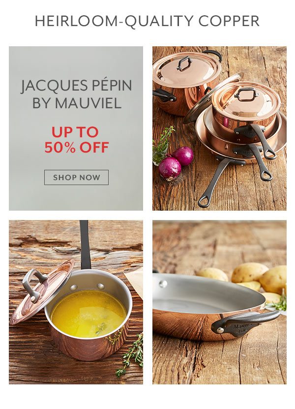 Jacques Pépin by Mauviel