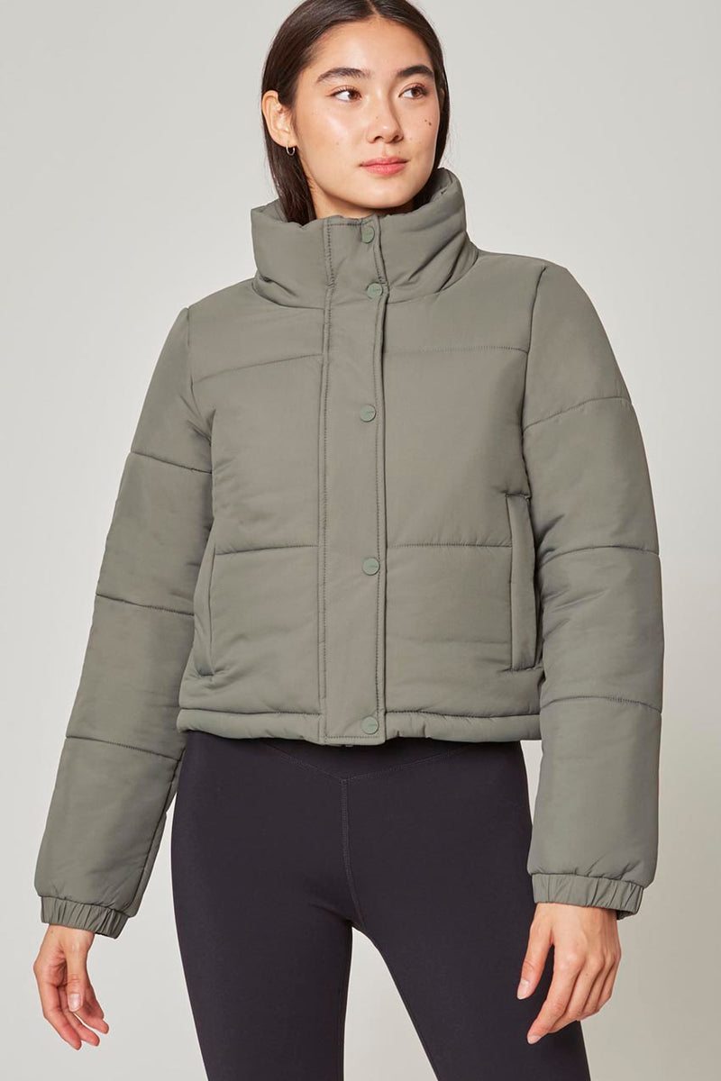 Fascinate Sorona® Insulated Crop Puffer