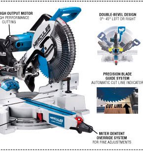 View Professional 12 in. Dual-Bevel Sliding Compound Miter Saw