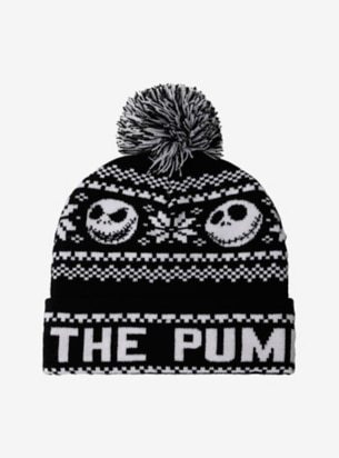 PUMPKIN KING FAIR ISLE POM BEANIE