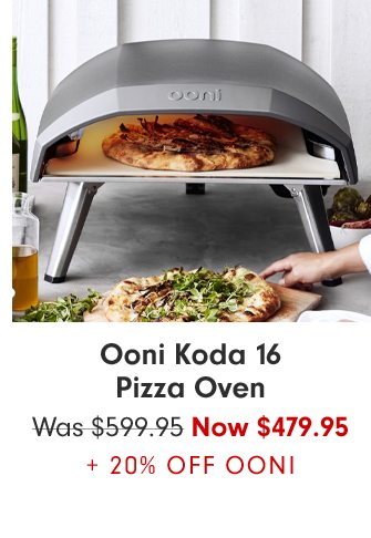 Ooni Koda 16 Pizza Oven - Now $479.95 + Up to 20% Off Ooni