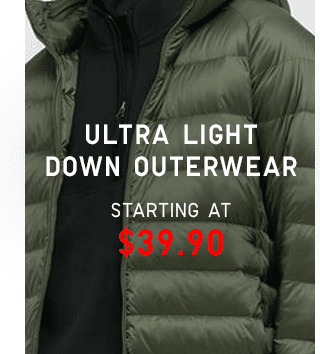 PDP5 - ULTRA LIGHT DOWN OUTERWEAR