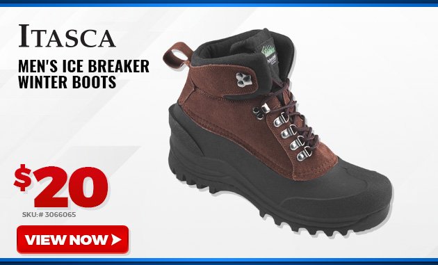 ITASCA MEN'S ICE BREAKER WINTER BOOTS