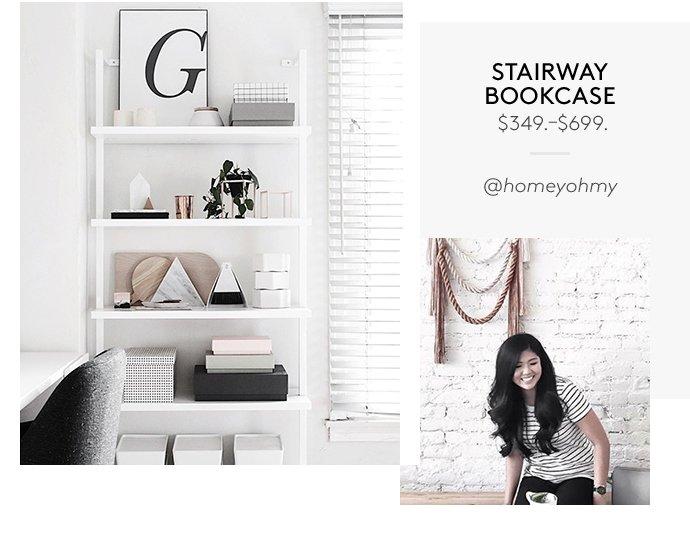 stairway bookcase