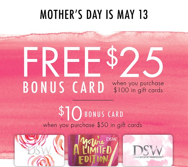 FREE $25 BONUS CARD