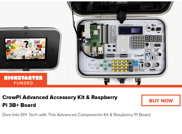 CrowPi Advanced Accessory Kit & Raspberry Pi and | Buy Now